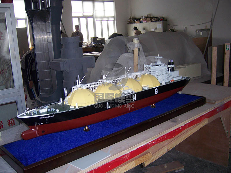 胡杨河市船舶模型