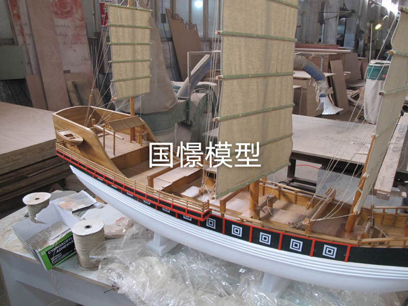胡杨河市船舶模型