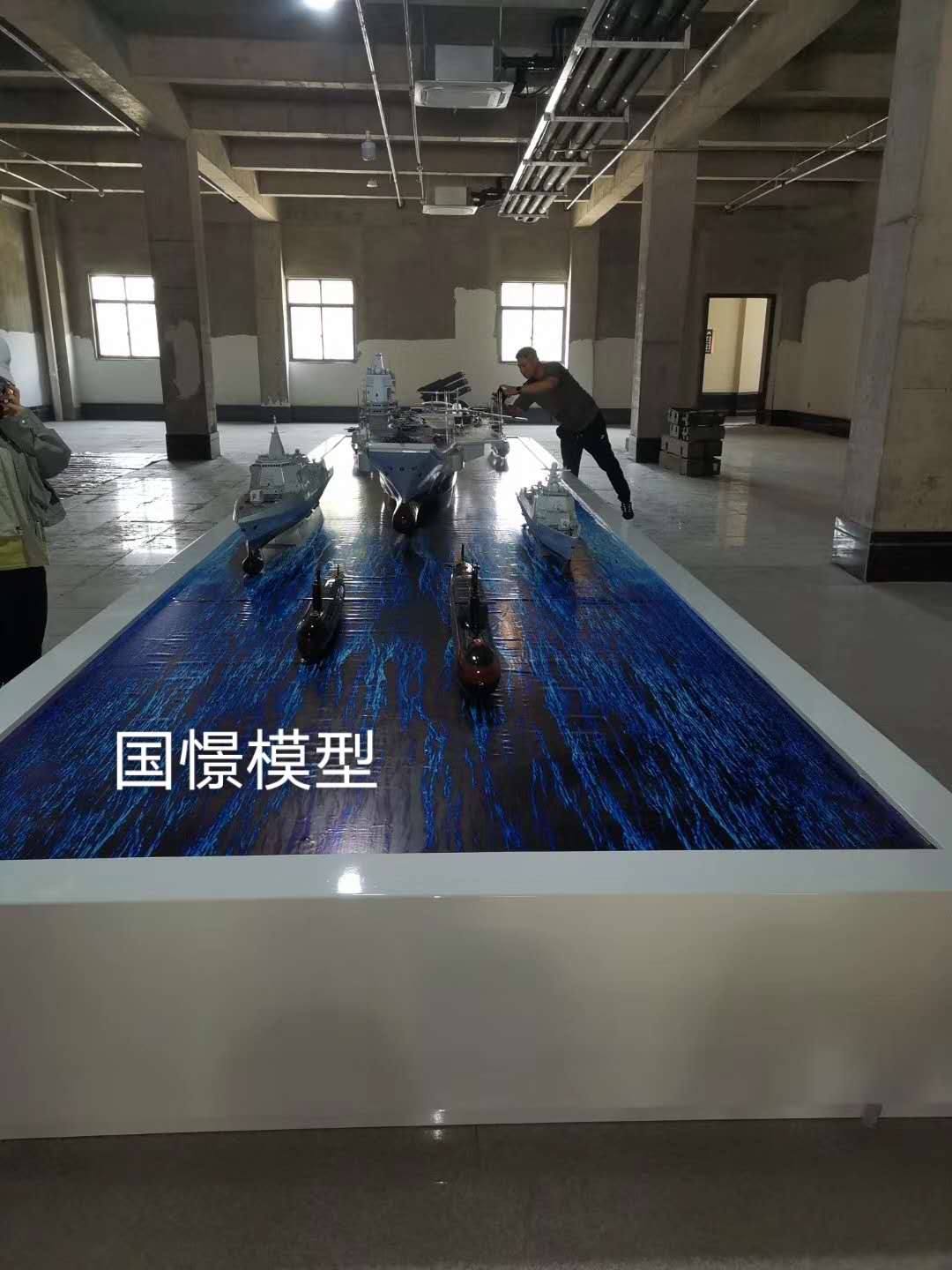胡杨河市船舶模型
