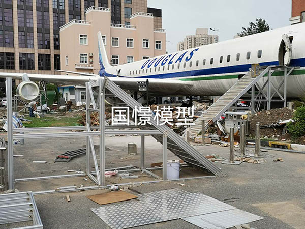 胡杨河市大型仿真模型道具