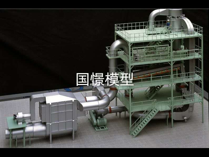 胡杨河市工业模型