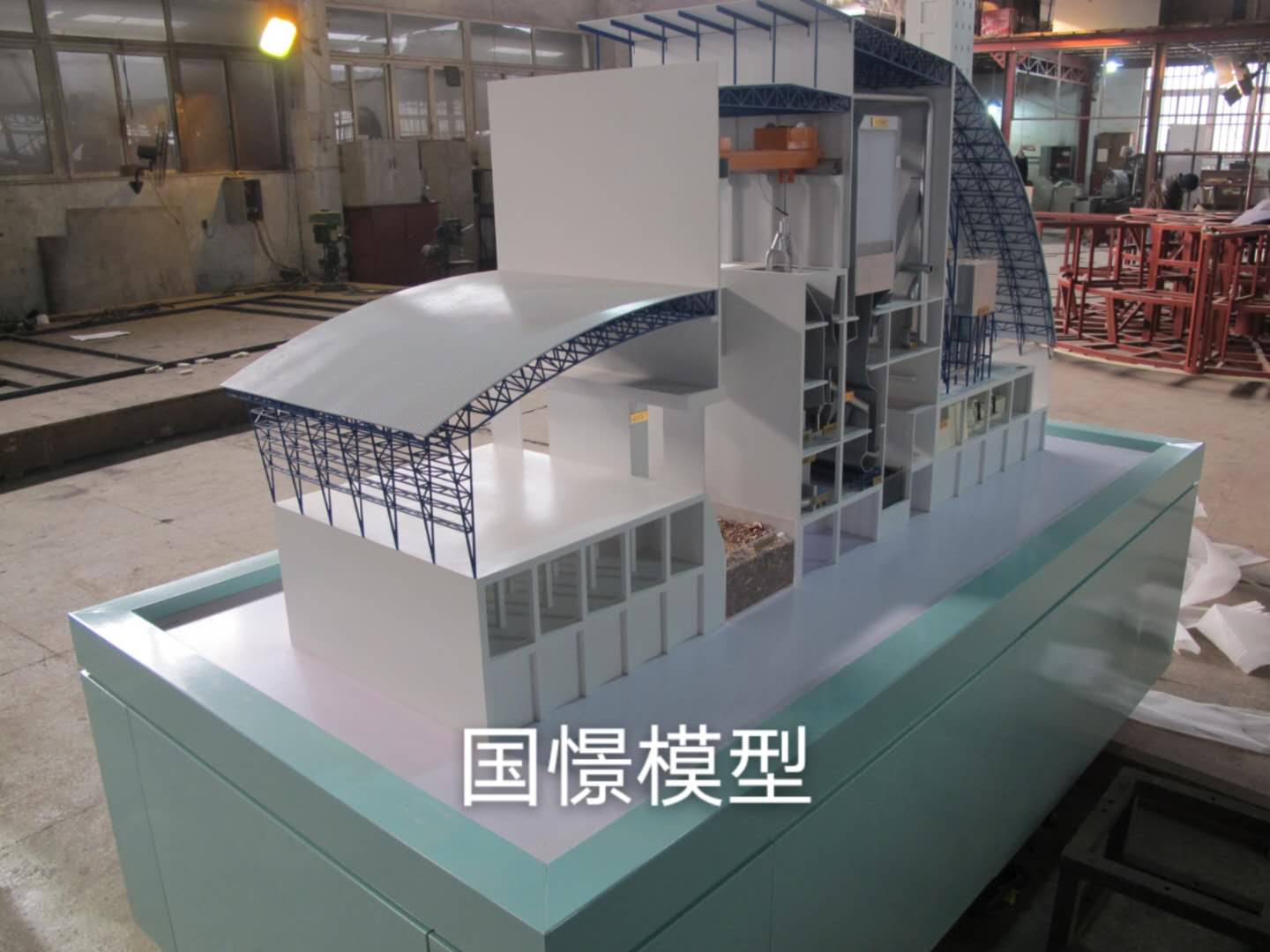 胡杨河市工业模型