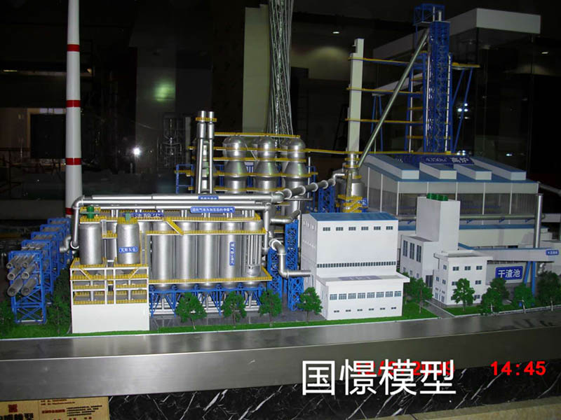 胡杨河市工业模型