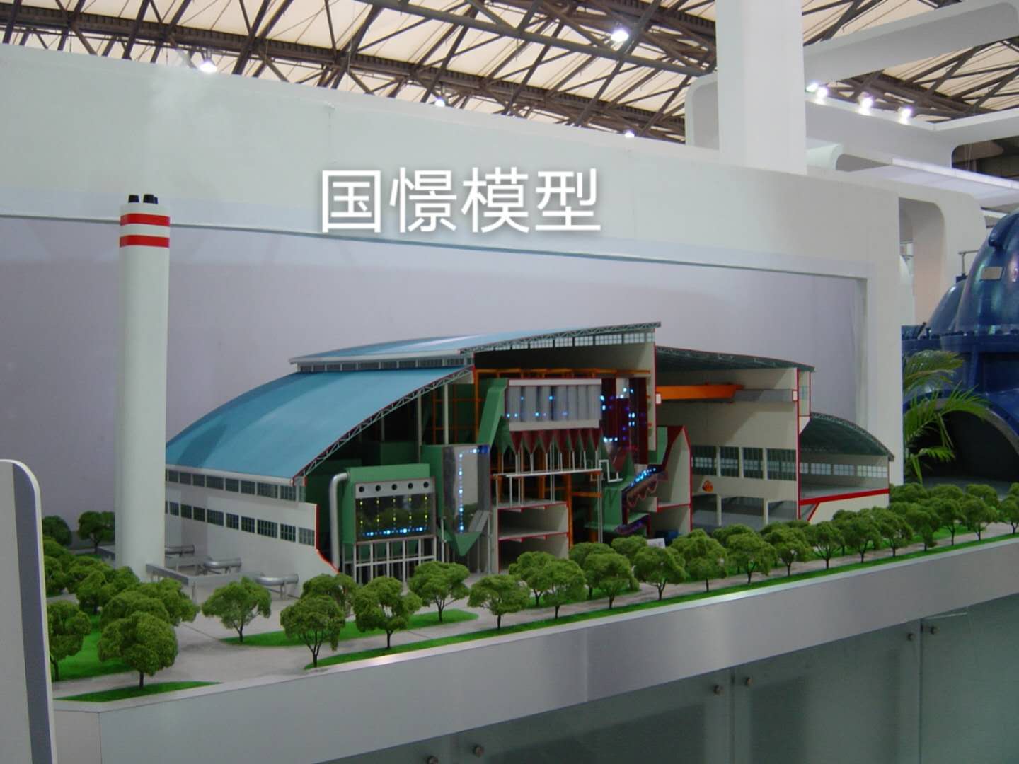 胡杨河市工业模型