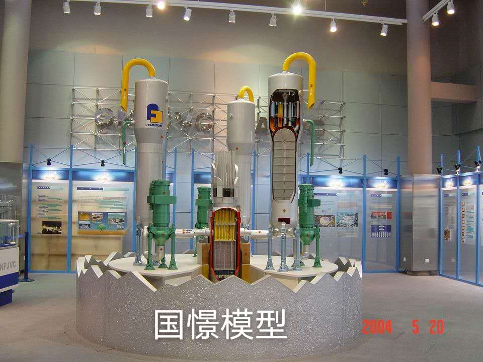 胡杨河市工业模型