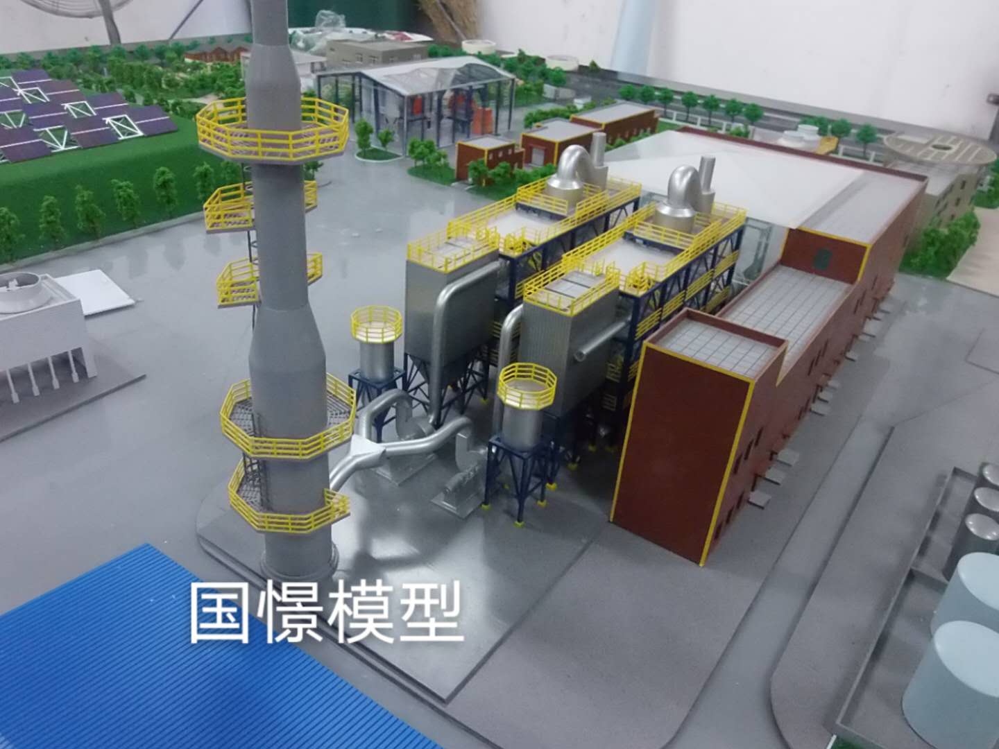 胡杨河市工业模型