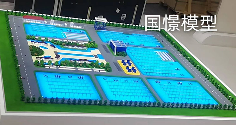 胡杨河市工业模型