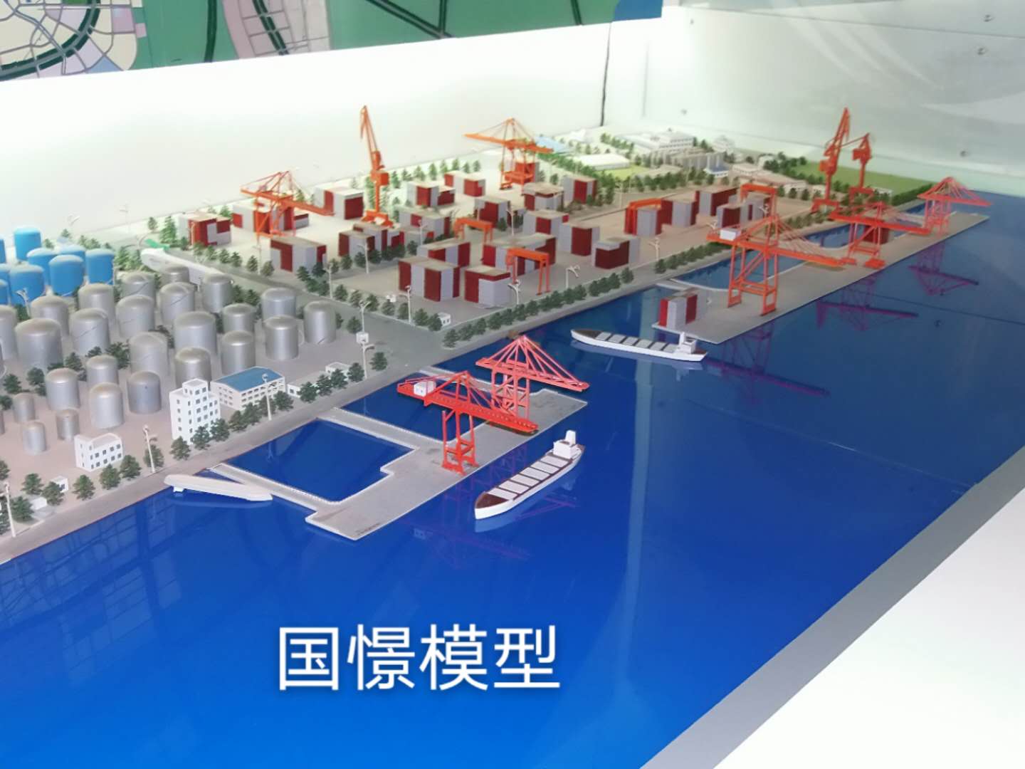 胡杨河市工业模型