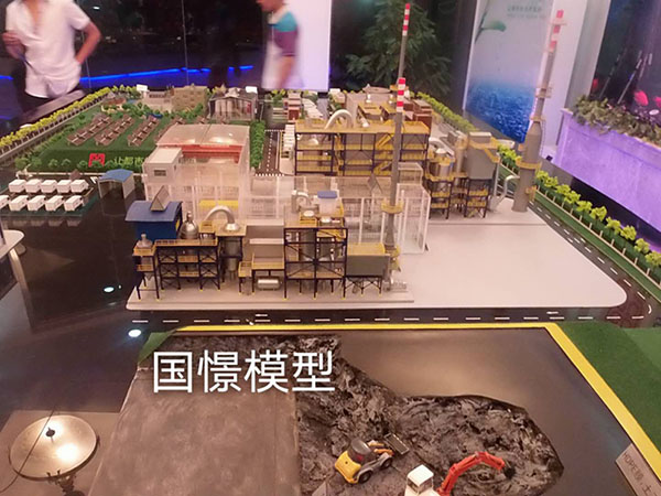 胡杨河市工业模型