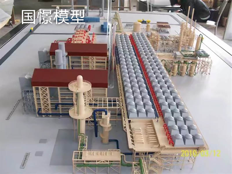胡杨河市工业模型