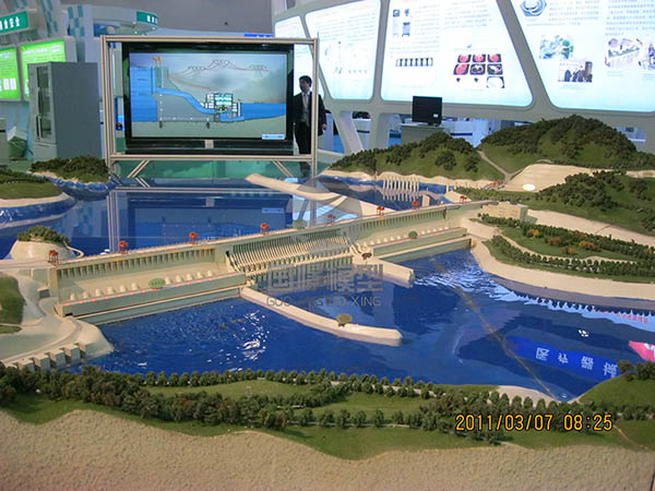 胡杨河市工业模型