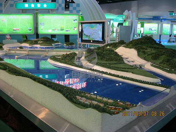 胡杨河市工业模型