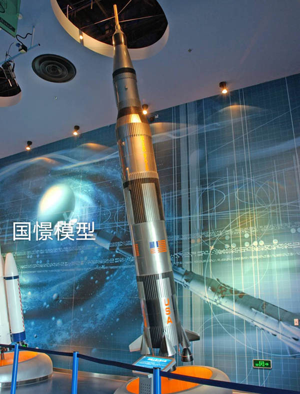 胡杨河市航天模型