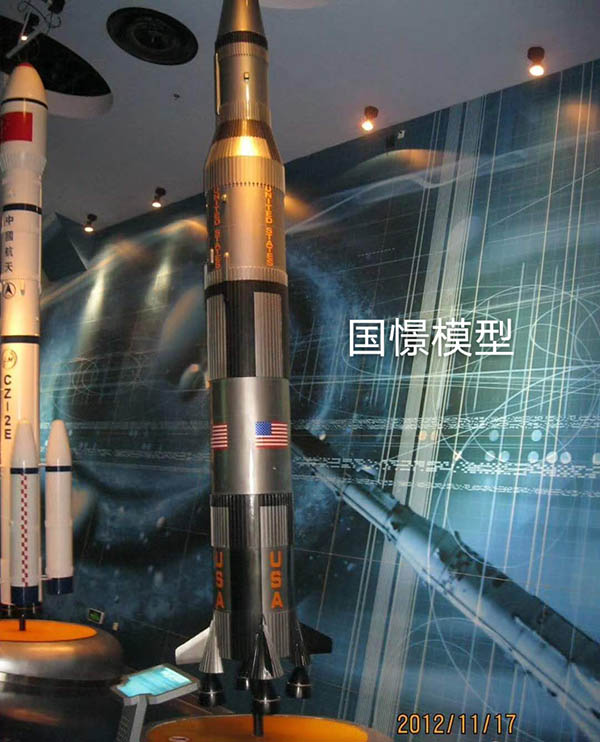 胡杨河市航天模型