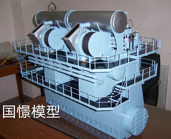 胡杨河市机械模型