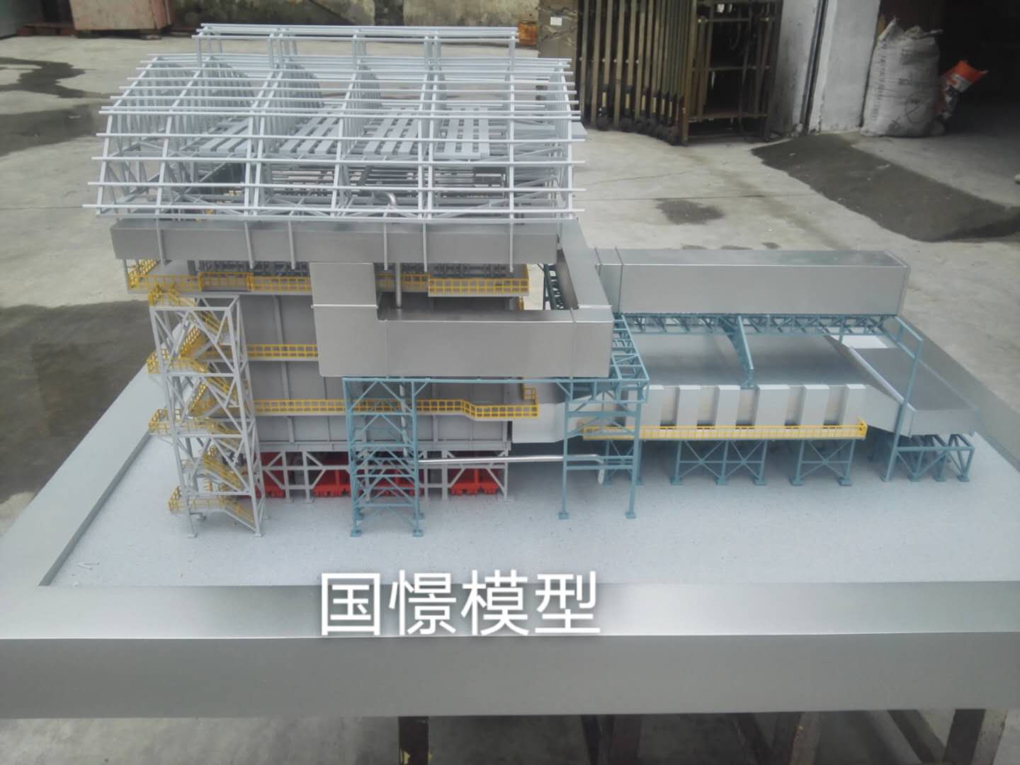 胡杨河市机械模型