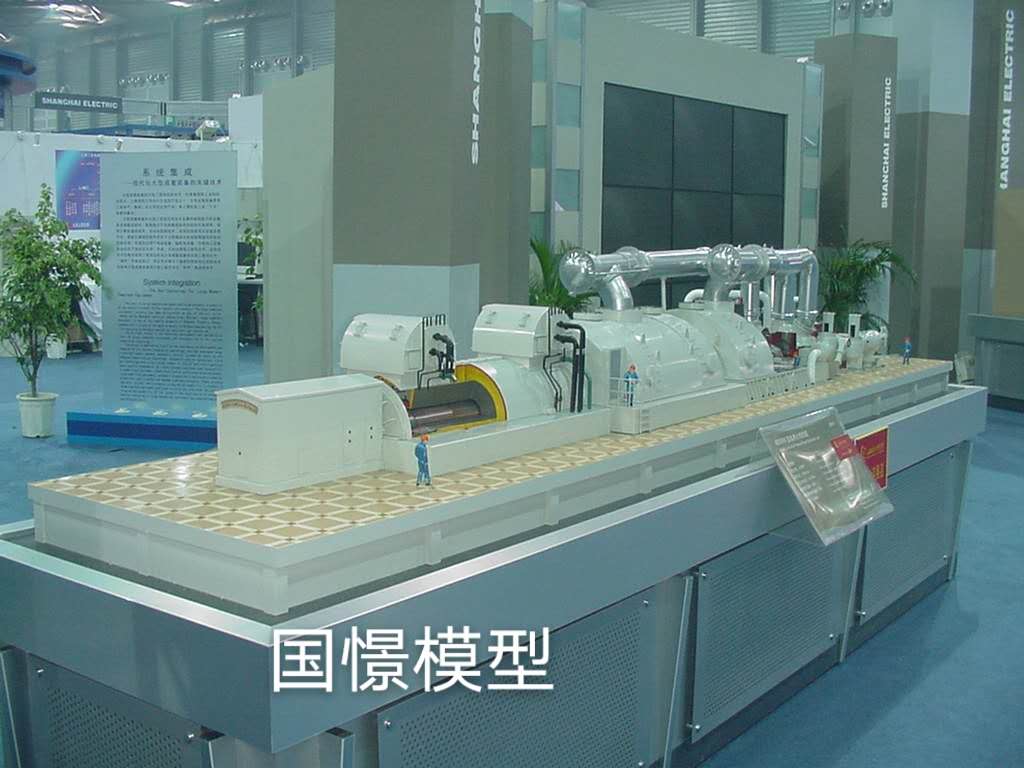 胡杨河市机械模型