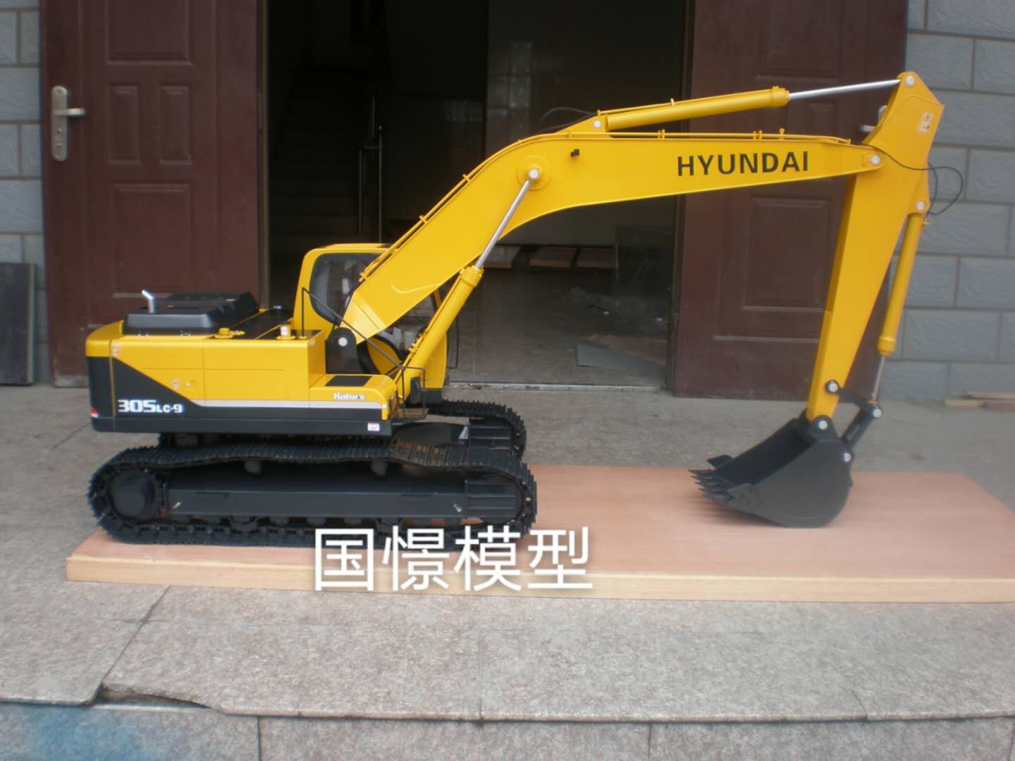 胡杨河市机械模型
