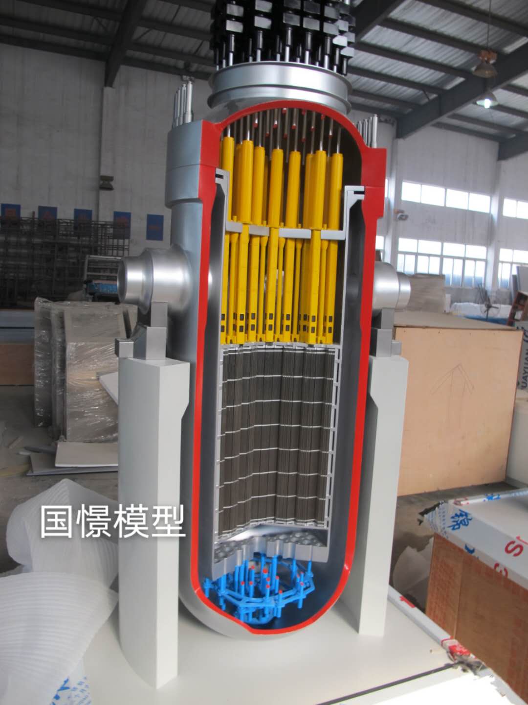 胡杨河市机械模型