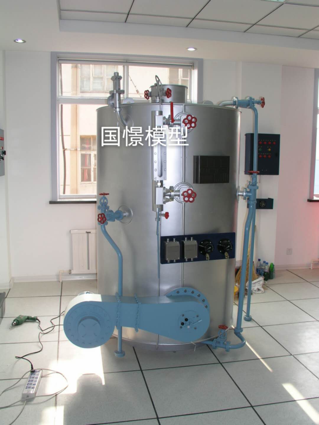 胡杨河市机械模型