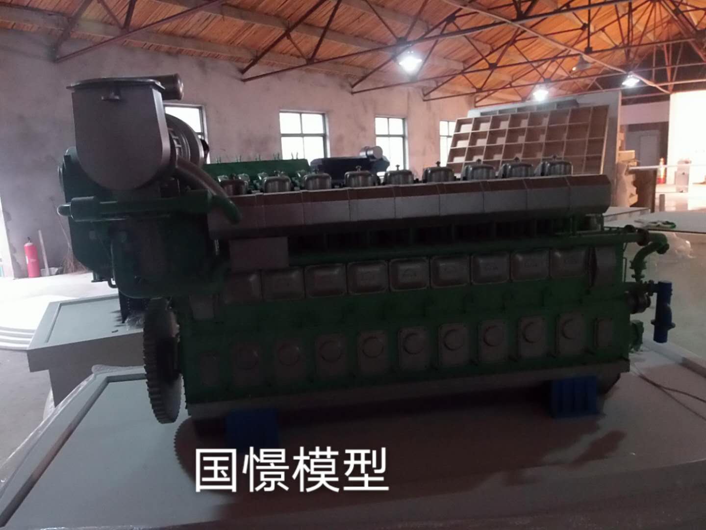 胡杨河市机械模型