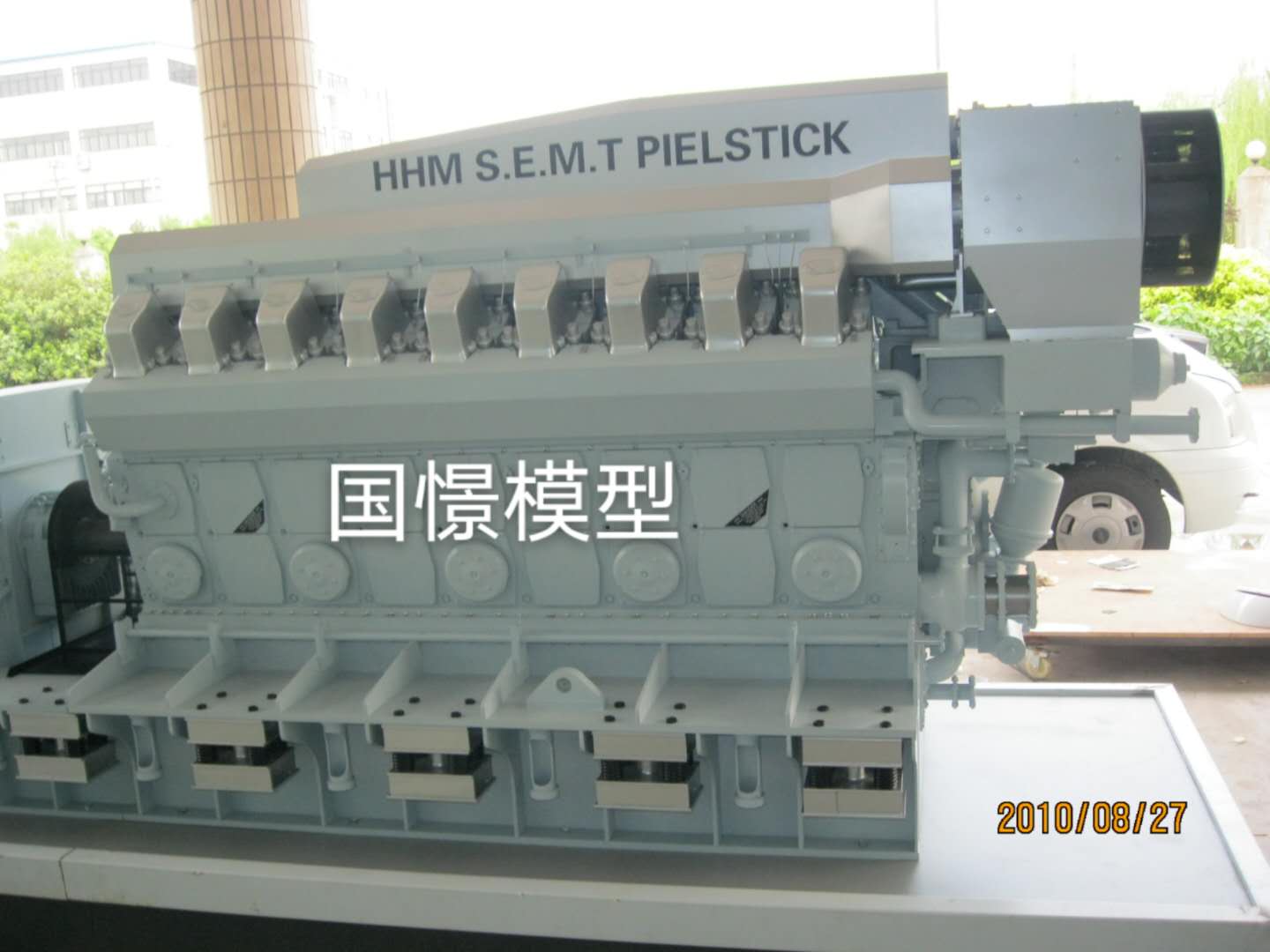 胡杨河市机械模型