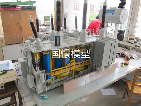 胡杨河市机械模型