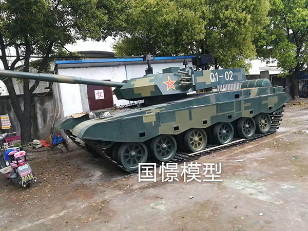 胡杨河市军事模型