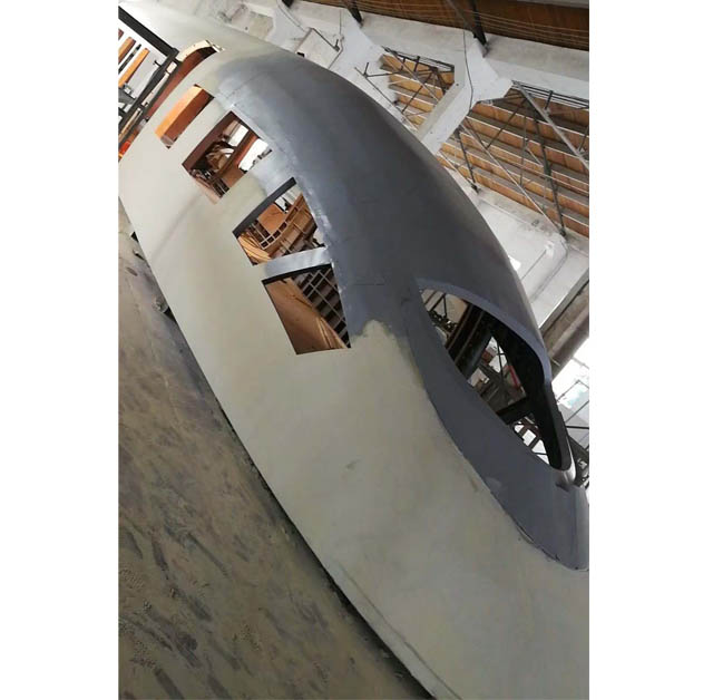 胡杨河市高铁模型
